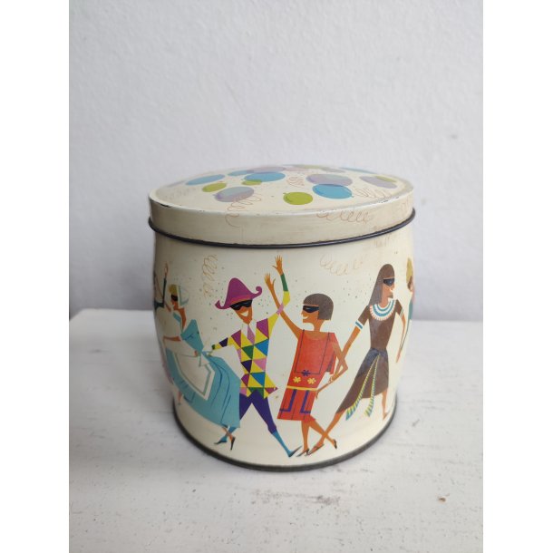 D�se med fastelavn / karneval motiv