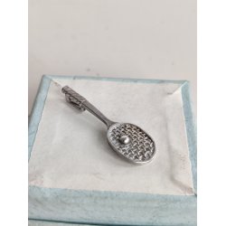 Tennisketcher i s�lv, vedh�ng af Hermann Siersb�l