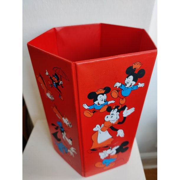 Disney r�d retro papirkurv 