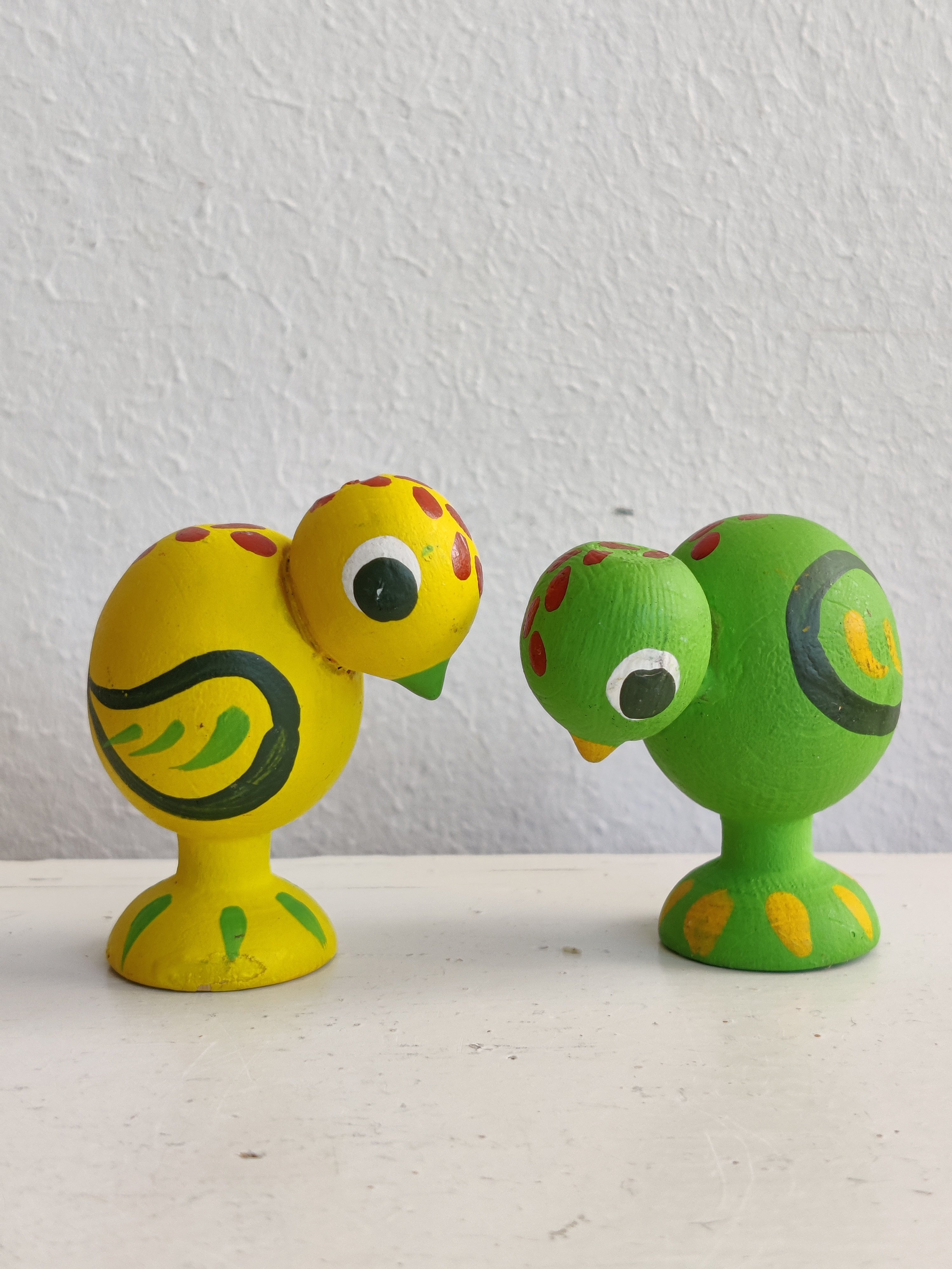 2 Eigenbrod pskekyllinger grn og gul