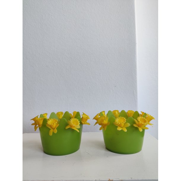 Retro p�ske potteskjulere i plast