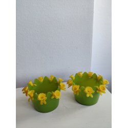 Retro p�ske potteskjulere i plast