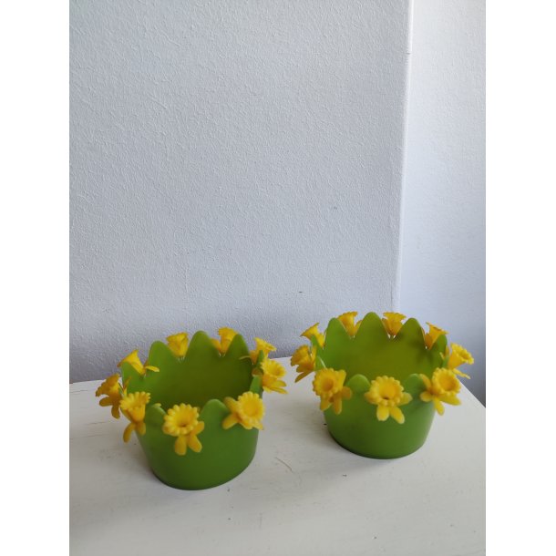 Retro p�ske potteskjulere i plast