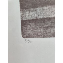 Birger Br�ndum litografi 1980