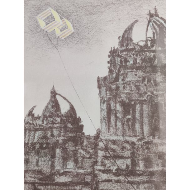 Birger Br�ndum litografi 1980