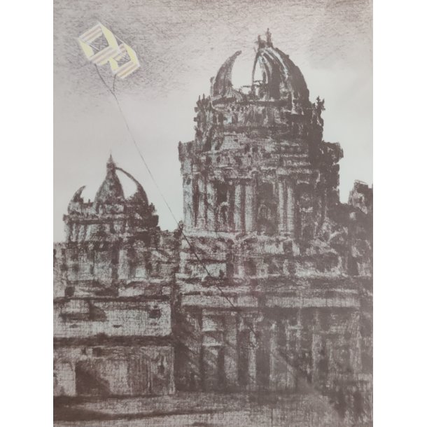 Birger Br�ndum litografi 1980