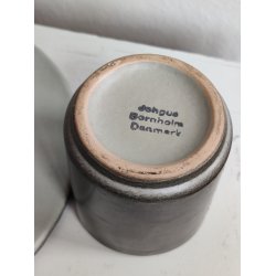 Carmen Curlers sk�l og krukke fra Joghus keramik