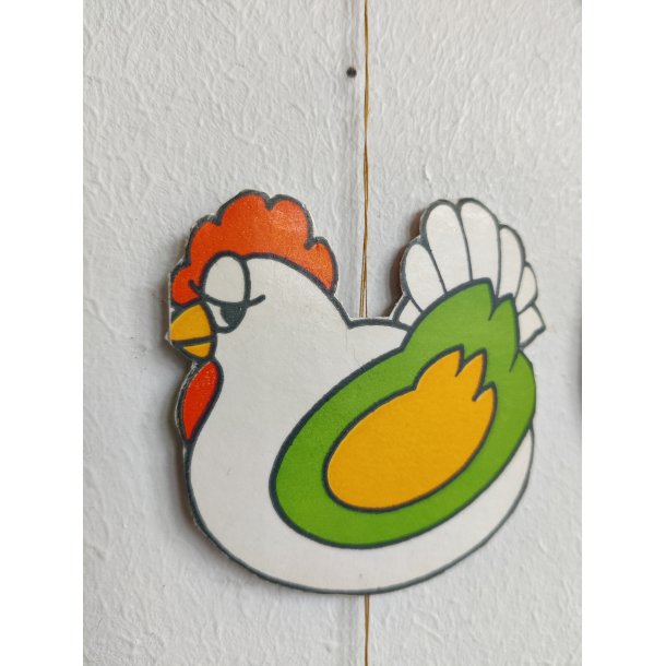 Retro p�skeoph�ng med h�ns og �g