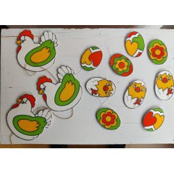 Retro p�skeoph�ng med h�ns og �g