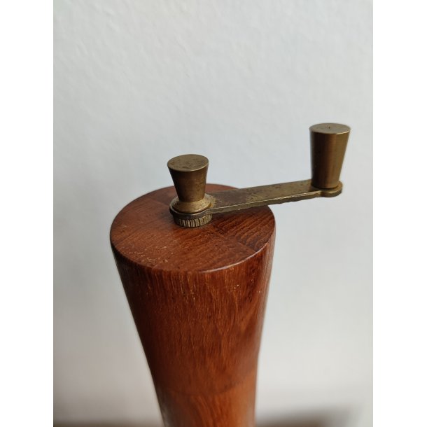 Salt- og peberkv�rn, s�t i teak fra 1960'erne