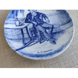 Lille absinth platte, hollandsk 