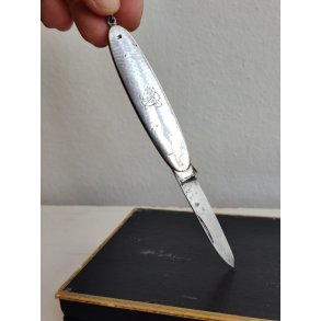 Lille vintage s�lv lommekniv