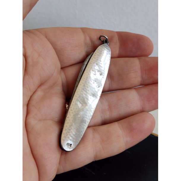 Lille vintage s�lv lommekniv