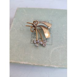 Elegant vintage broche fra 1950'erne
