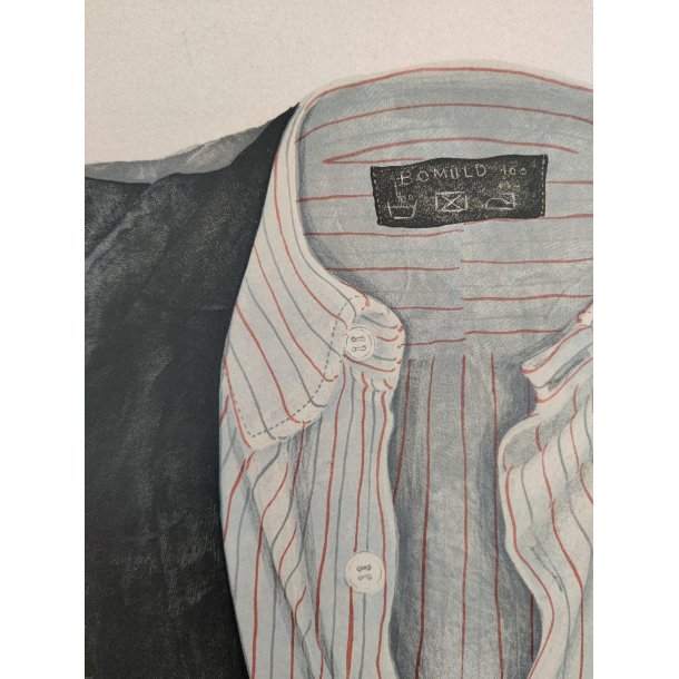 Lizzi Mallow litografi, komposition, 1981