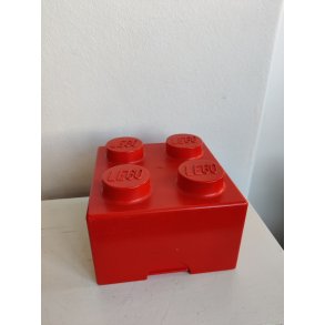 LEGO klods boks eller madkasse, 1985