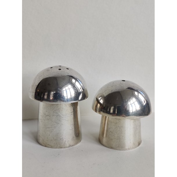 Salt og peber paddehatte, sterling s�lv