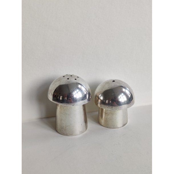 Salt og peber paddehatte, sterling s�lv