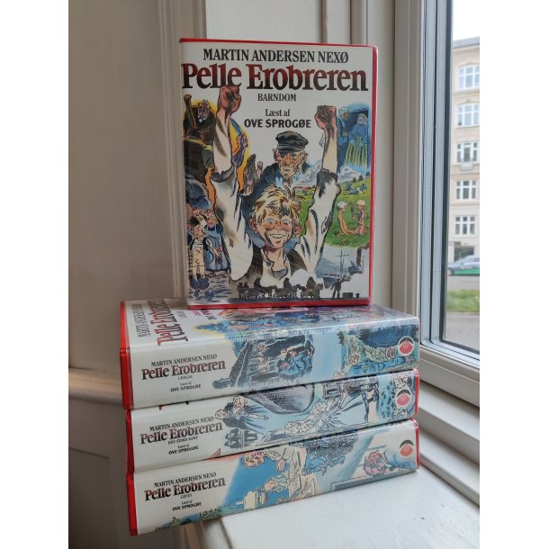 Pelle Erobreren p� kassetteb�nd, samlet serie, Ove Sprog�e