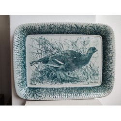 Stort flot Nym�lle fad af Mads Stage, gr�n urfugl