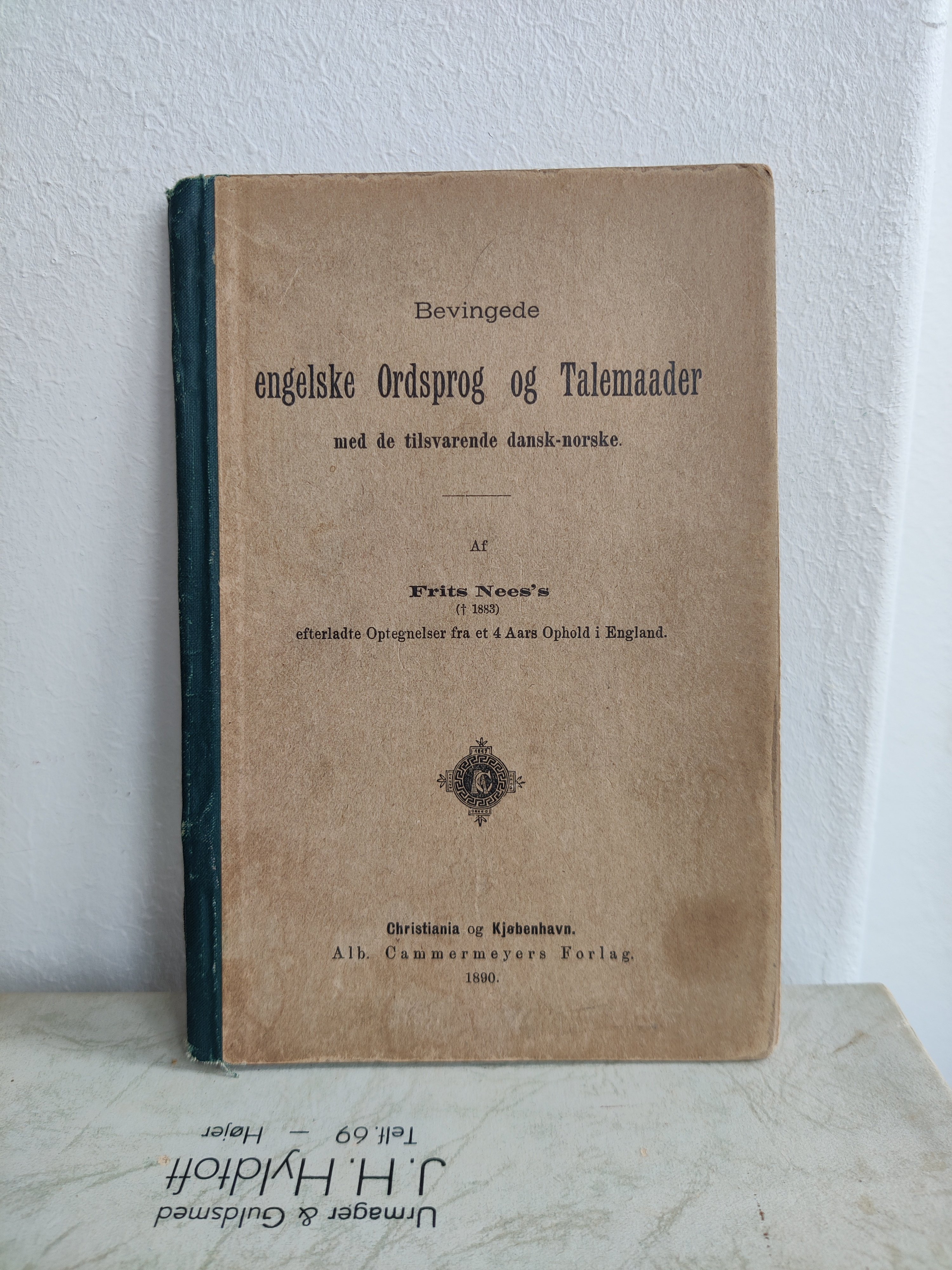 Bevingede engelske Ordsprog og Talemaader, 1890