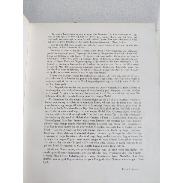 Croquis-tegning efter Model, 1947