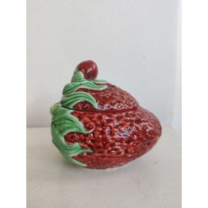 Vintage jordb�r marmeladesk�l 