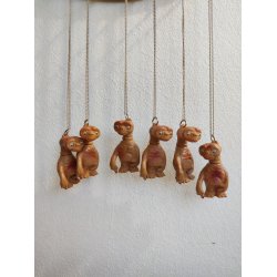 Originale vintage E.T halsk�der