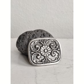 Norsk tin broche, sk�nvirkestil