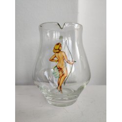 Glaskande med yndig bueskytte