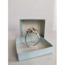 S�lvring med plads til perle