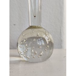 Lille orkid�vase i klart glas