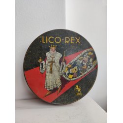 Stor lakridskonfekt d�se, Lico-Rex fra 1920'erne