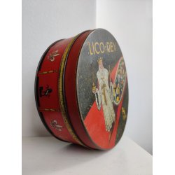 Stor lakridskonfekt d�se, Lico-Rex fra 1920'erne