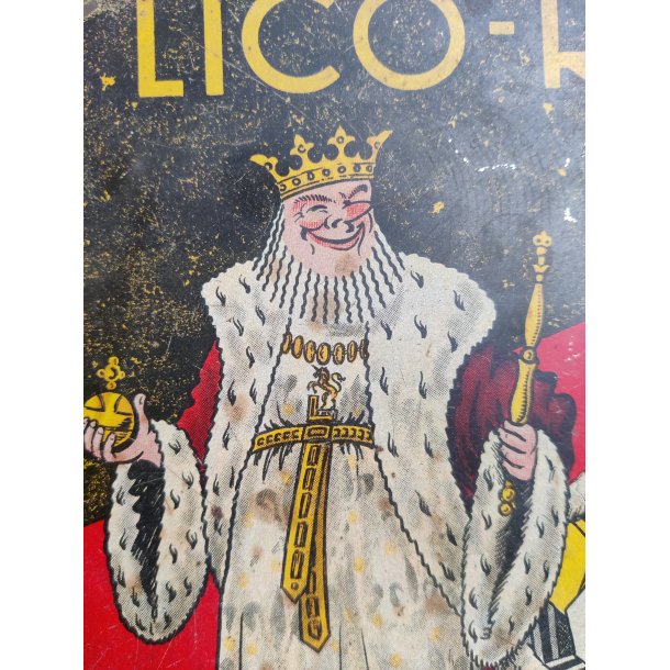 Stor lakridskonfekt d�se, Lico-Rex fra 1920'erne