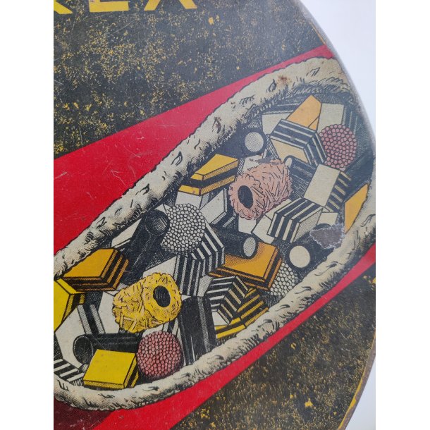 Stor lakridskonfekt d�se, Lico-Rex fra 1920'erne