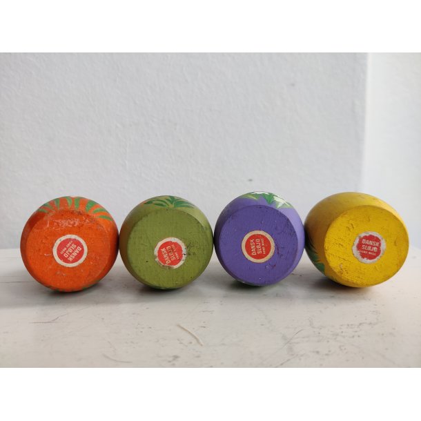 Dansk Sl�jd 4 lysestager med for�rsblomster