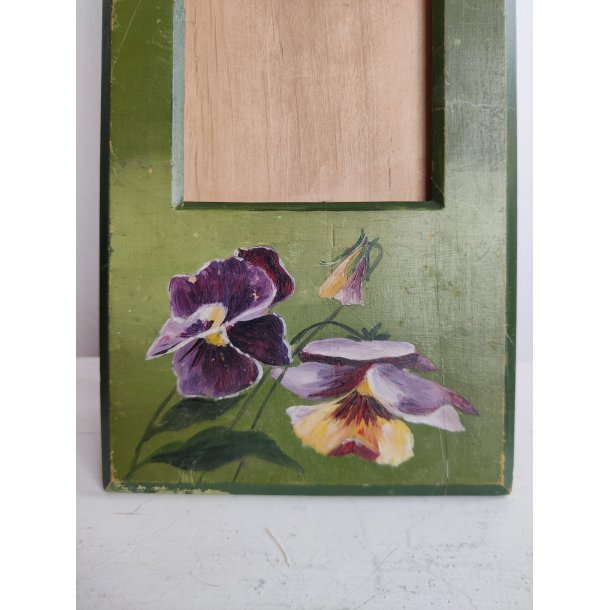 Bemalet fotoramme af tr�, ca. 1890-1910