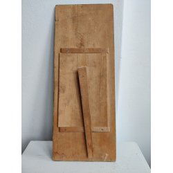 Bemalet fotoramme af tr�, ca. 1890-1910