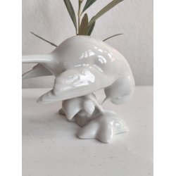 Heubach hvid porcel�nsfigur af spurv