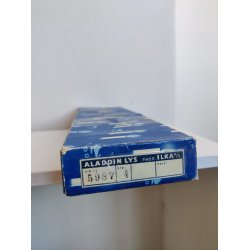 4 vintage kertestager i glas, Aladdin 