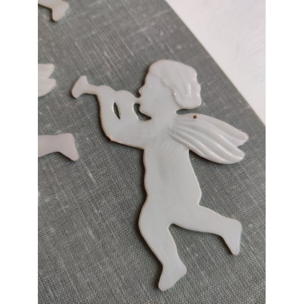 Engle i perlemors-plast, 1950'erne