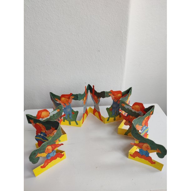 Vintage nisseremse med nisseb�rn