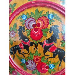 Stor h�ndmalet tr�bakke, russisk