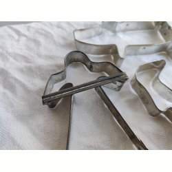 Gamle svenske peberkage udstikkere, 4 stk