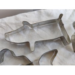 Gamle svenske peberkage udstikkere, 4 stk