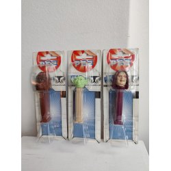 PEZ dispensers Star Wars 2008, Chewbacca, Yoda, Palpatine