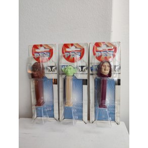 PEZ dispensers Star Wars 2008, Chewbacca, Yoda, Palpatine
