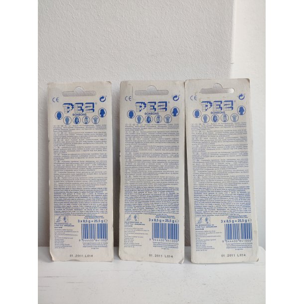 PEZ dispensers Star Wars 2008, Chewbacca, Yoda, Palpatine