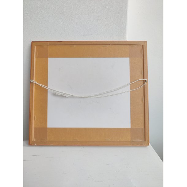 Kopenhagen antikt tryk i ramme